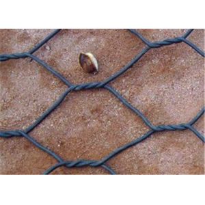 RiverBank Protection rock filled Pvc Coated Mesh