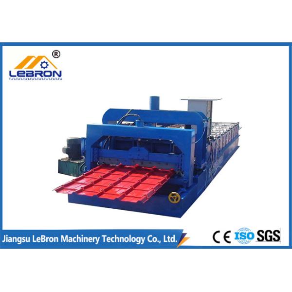 Buy New YX25 - 210 - 840 type color steel tile roll forming machine 2018 new type roof sheet machine made in china at wholesale prices