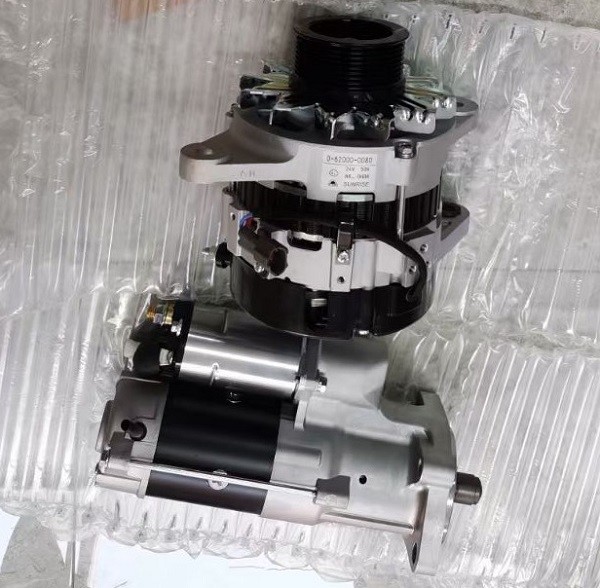 6HK1 4HK1 24V 50A Excavator Alternator For ISUZU
