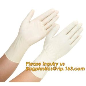 Disposable medical surgical latex examination gloves with cheap price,manufactur