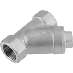 Quality 3/4" DN20 SS304 PT Thread Stainless Steel Y Type Strainer Pump Filter for sale