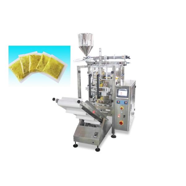 Vertical Automatic Small Sauce Packing Machine / Liquid Automatic Packaging