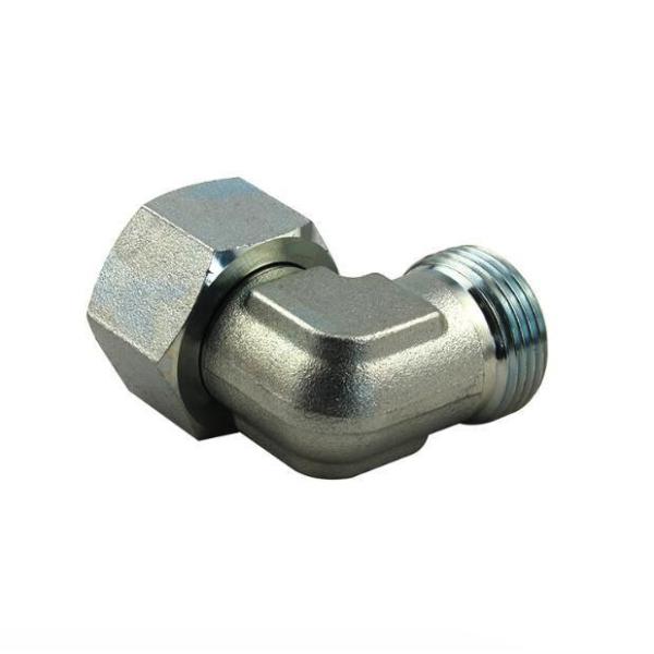 High Temperature Work Hydraulic Fitting 90-Degree Elbow Bite Type Tube Fittings