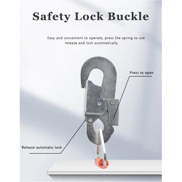 ALLOY STEEL Safety Hook Essential for Secure Outdoor Adventures in General Industry