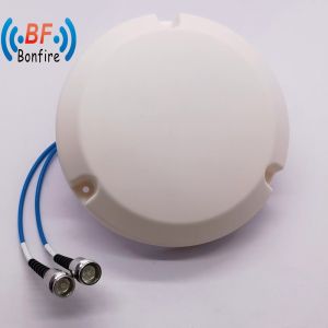 698-3800MHz Wide Band 5g LTE 3 / 5dBi Indoor Omni Directional Ceiling Antenna