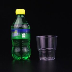 FDA 180ML Round Plastic Cups SGS Certified For Juice And Water In Party