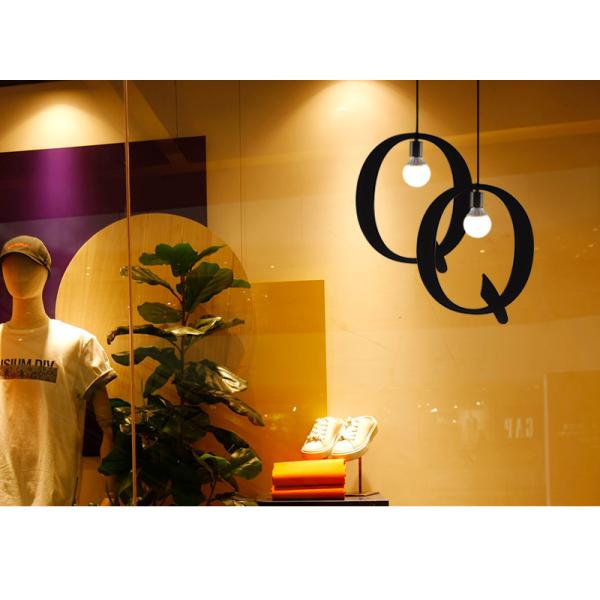 Nordic Pendant Lights Letter Light Decorative A to Z Alphabet Living Room Hotel Loft Pendant Lamp(WH-VP-184)