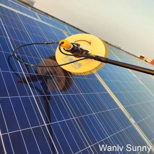 Manul Adjustable Solar Panel Cleaning Brush with Rotating Head 24 Hours Online