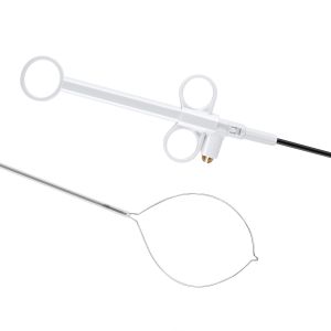 Length 2300mm Cold Snared Polyp OD 2.4mm Endoscopy Snare