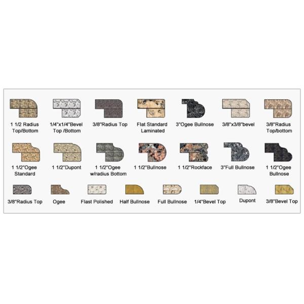 G682 G603 Natural Granite Slab Custom Size Polished For Kitchen Countertop bathroom vanity