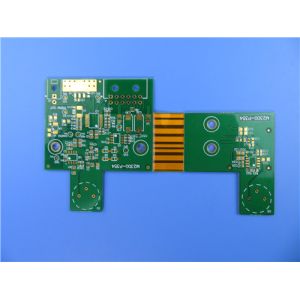 Multilayer Rigid Flex PCB Tg170 FR-4 And Polyimide