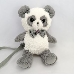 Loveable Plush Toy Backpack PP Cotton Child Friendly Panda Bear Backpack