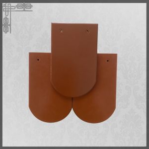 Glazed Fish Scale Ceramic Plain Roof Tile Shingle Free Samples