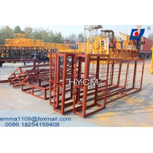 65m Jib Long 10t Load QTZ6518 Topkit Tower Crane Block or Split Mast Section