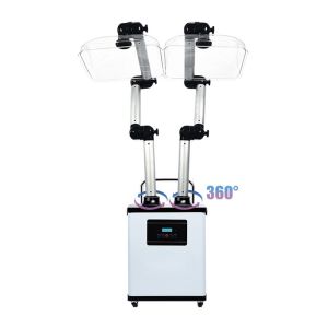 DC Brushless Motor Salon Fume Extractor , Beauty Industry Fumes Extraction