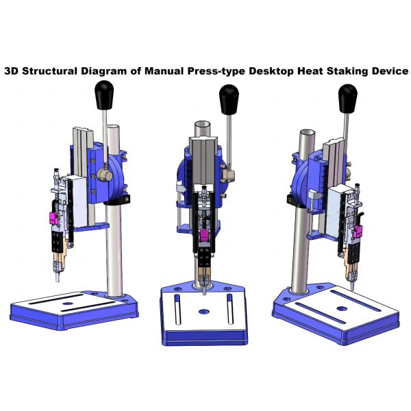 Desktop Heat Staking Equipment with Pulsed Heating Technology for Plastic Thermal Riveting