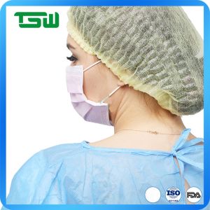 Hospital Single Use 12gsm 14gsm 16gsm Non Woven Surgical Cap