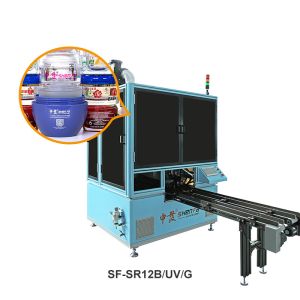 6Kw 3Ph Glass Jars Automatic Hot Stamping Machine