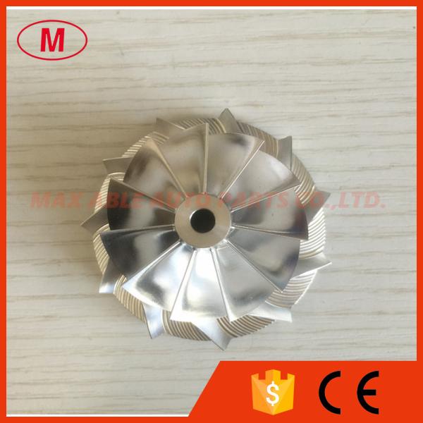 Buy GT15-25 784369-0002 44.39/60.01mm 11+0 Blades high performance billet turbo compressor whe at wholesale prices