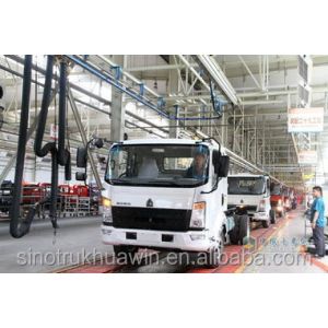 SINOTRUK Howo van truck/ box truck low price