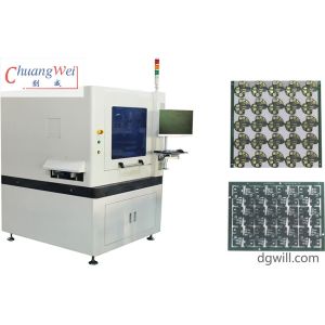 Inline PCB Router Machine For 0.5mm Thickness Circuit Boards With Automatic Tool