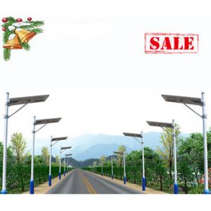 50W High power new aluminum waterproof integrated solar street light