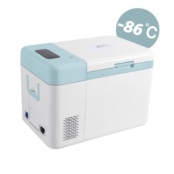Buy 25L Capacity HE Refrigerant 12VDC Solar Ultra Cold Storage Portable Freezer -86 Degree at wholesale prices