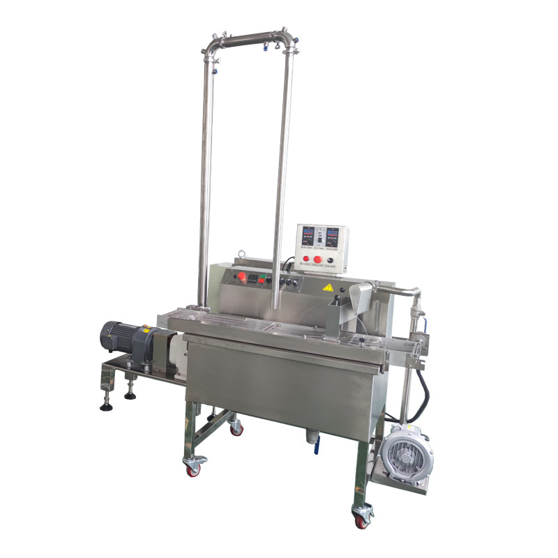 Chocolate Enrober Machine With Chocolate Holding Tank Premium Quality &