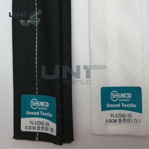 Fishbone Pattern Elastic Waistband Interlining For Waist Band Pants