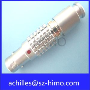 FGG lemo 6 pin male straight plug electronic connector
