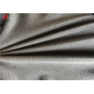 Shiny 92% Nylon 8% Spandex OK Fabric Tricot Brush Loop Fabric Garment Use