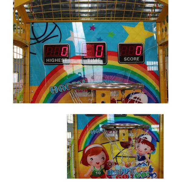 110 / 220V Indoor Street Arcade Basketball Game Machine For Children