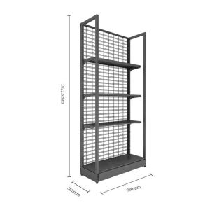 Galvanized Wire Display Shelving 180kg Capacity Adjustable Shelves