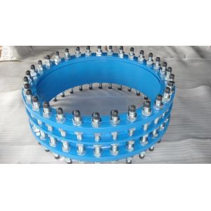 Ductile Iron DN2800 Butterfly Valves With Dismantling Joint Butt Welded