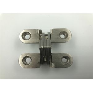 Satin Nickel SOSS Invisible Hinge 180 Degree Easy To Electroplate