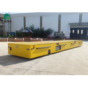 Factory 60t transfer battery powered steerable heavy duty cart