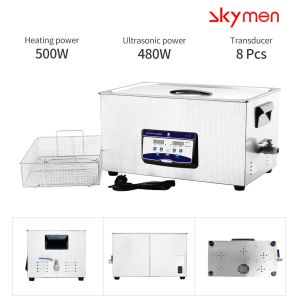 480W 20L Table Top Ultrasonic Cleaner For Integrated Circuit