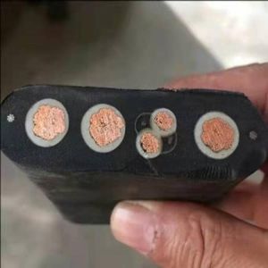 EPR Insulation, SE3 Jacket Rubber Flat Flexible Traveling Cable YCB