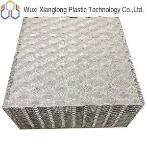 China Honeycomb PVC Sheet Cooling Tower Filler Replacement Media 850mm 1000mm on sale