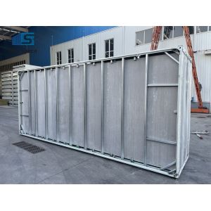 20ft Foldable Container Office Sandwich Panel Prefab Folding Mobile Home