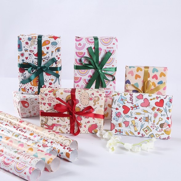Buy Gift Wrapping Paper Roll Sheet Packing For Gift Wrapping at wholesale prices
