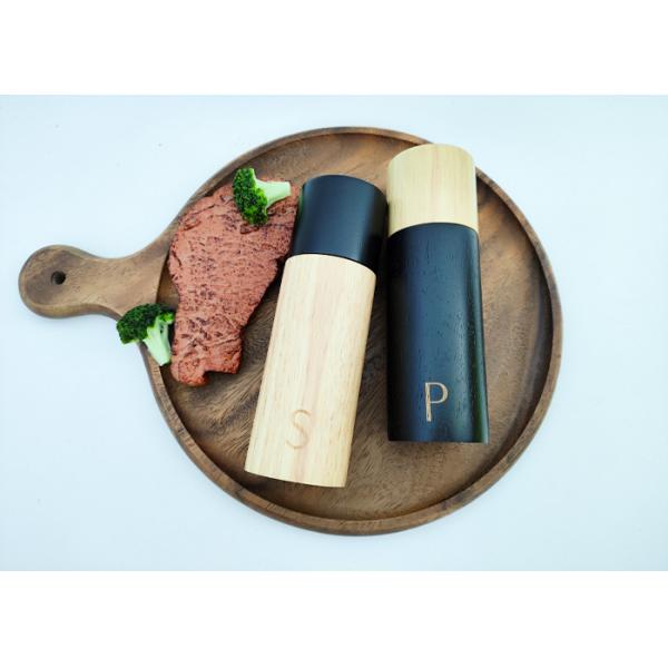 New Style Wooded Pepper Grinder Pepper Mill Adjustable Coarseness Salt Mill Refillable