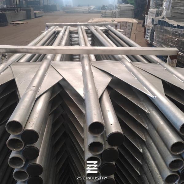 Hot Dipped Galvanized Fence Post with Wings 40mm x 2900mm