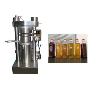 Batch Model Hydraulic Oil Press 8kg Sesame Seeds Machine