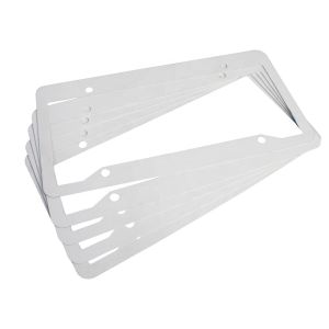 Customized Aluminum Car Plate Sublimation Blank License Plate Frame Sublimation