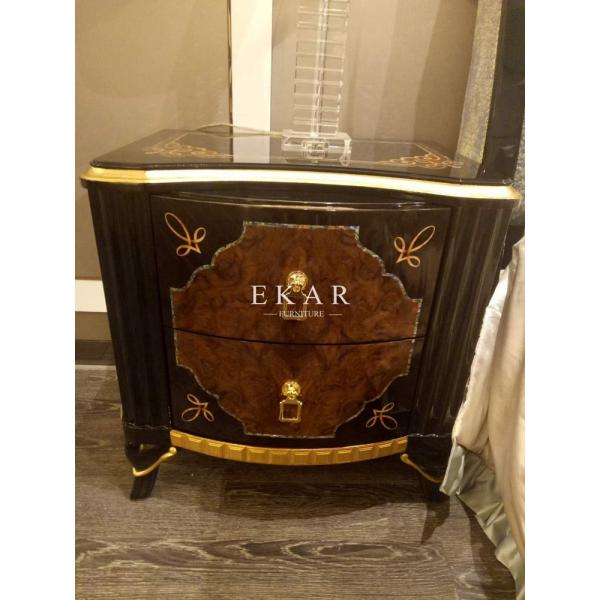 Buy Carved Wood Bed Side Table Antique Nightstand at wholesale prices