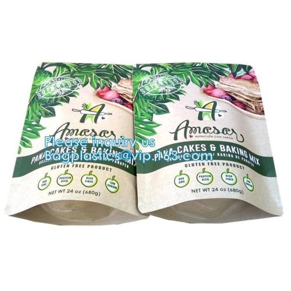 Biodegradale Compostable Packaging Roll Film Slide Zipper Garment Bag Food