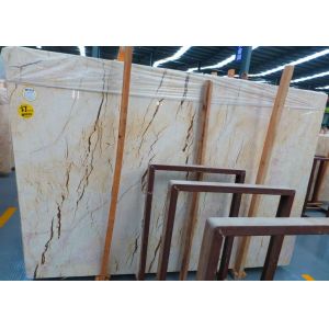 Quality Cheap Sofitel Gold Marble Slab Tile for sale