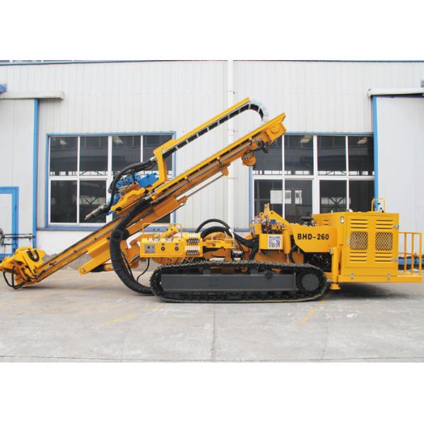 Crawler And Diesel Engine Multifunctional Hydraulic Drilling Rig With ISO 9001 BHD - 260