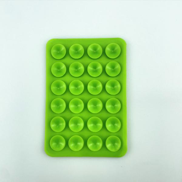 Silicone 24 Anti Slip Silicone Custom Adhesive Suction Cup Pads for Cell Phone Holder